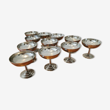 Set of 11 ice cups