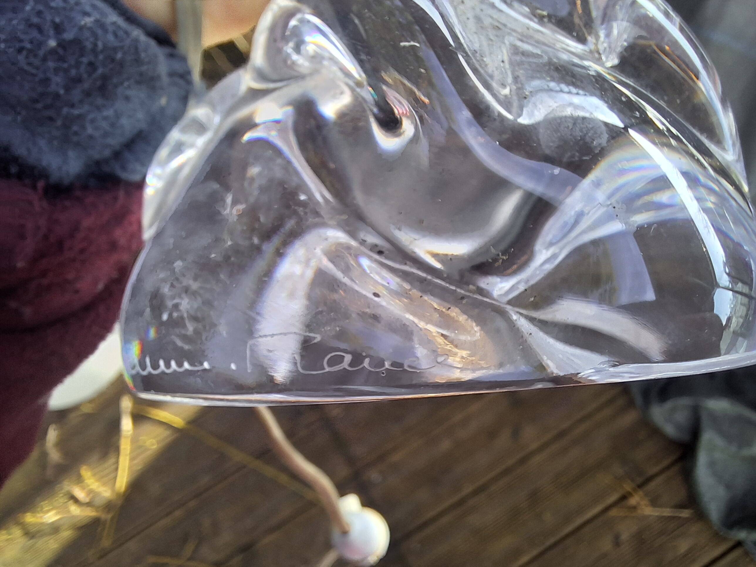 Crystal Lamp Base DAUM