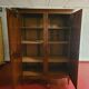 Armoire plaquee merisier