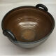 Belgian stoneware dish signed