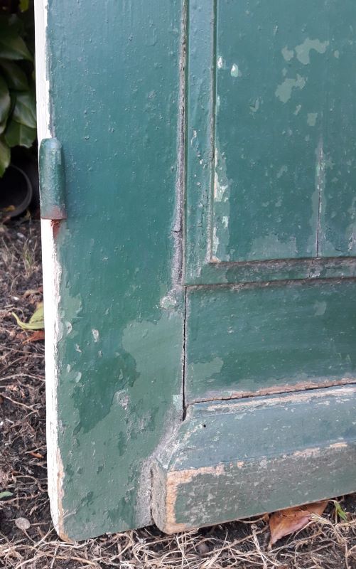 door 80x213cm Old oak glazed landing