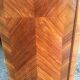 Louis XV marquetry library display case with 2 doors stamped Maurice Rinck