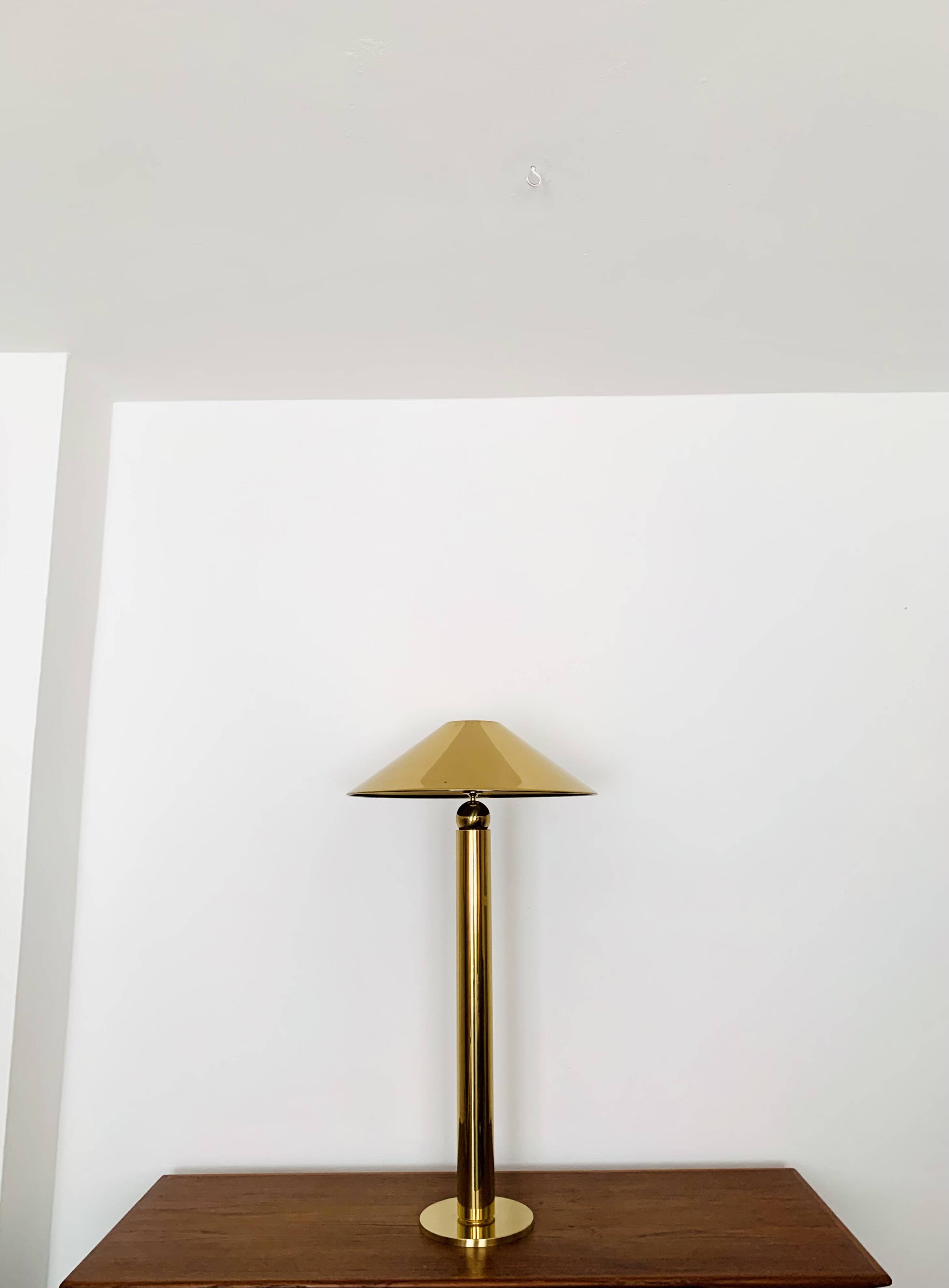 Brass Floor Lamp by Florian Schulz