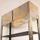 Paul Evans Cityscape Brass and Stainless Steel Bookcase, First Series, 1971