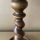 Lampe en bois ancienne