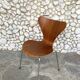Teak 3107 butterfly chair Arne Jacobsen for Fritz Hansen, Teak 1965