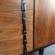 Enfilade rajmund hałas en noyer mid-century polonais 1960s