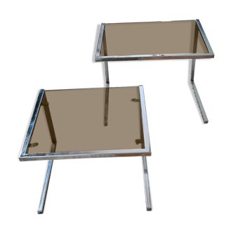 Pair of small tables gigognes