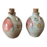 Pepper mill and ceramic tray