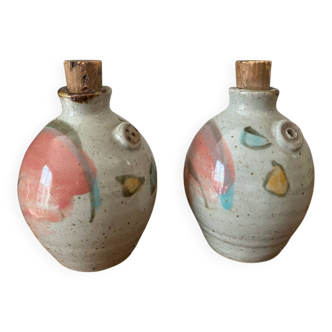 Pepper mill and ceramic tray