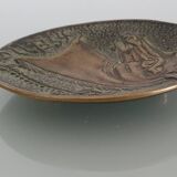 Vide-poches Art Déco en bronze Max Le Verrier