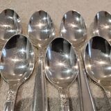 11 silver-plated metal coffee spoons Lemondial Grand Prix Monaco
