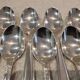 11 silver-plated metal coffee spoons Lemondial Grand Prix Monaco