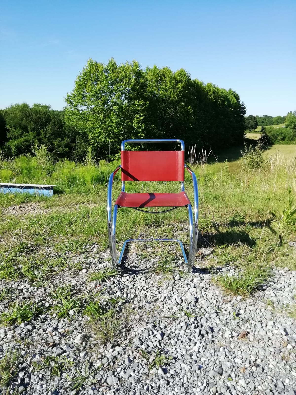 Armchair MR20 by Ludwig Mies Van Der Rohe