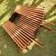Scandinavian teak fruit basket