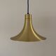Vintage Danish design lamp in style of Semi pendel - Golden space age lamp