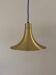 Vintage Danish design lamp in style of Semi pendel - Golden space age lamp