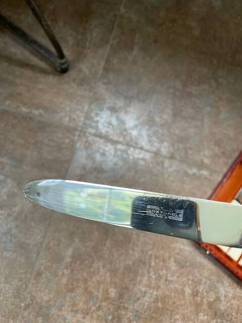 VINTAGE BOX OF 12 KNIVES from the 1950s-60s