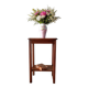 Elegant side console in solid wood, Art Deco.