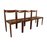 A set of four chairs type 1583, Czechoslovakia, 1960s