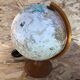 Old globe world map tecnodidattica beige