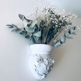 Ex-voto porcelain vase
