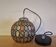 Globe suspension with stained glass effect, superb play of light