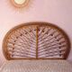 Peacock headboard