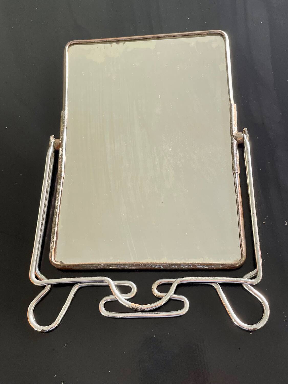 Vintage barber mirror