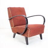 Bentwood Armchair by Jindrich Halabala for UP zavody,1950's.