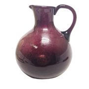 Vintage Polish jug by Zbigniew Horbowy for Sudety Glassworks, 1970s