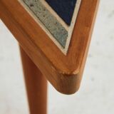 Teak and ceramic coffee table by Britt Sallingboe, Set of 2