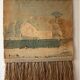 Decorative jute tapestry from the 1970s