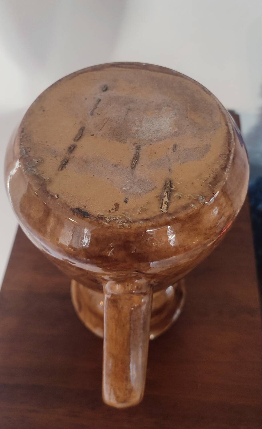 Pichet ancien céramique rustique . Années 50/70