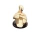 Set of two sculptures representing swans by Guiseppe Armani