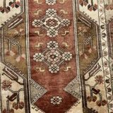 Vintage Turkish Milas Rug , 250 x 133 cm