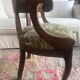 Restoration period armchair in solid walnut – France, circa 1820-1830