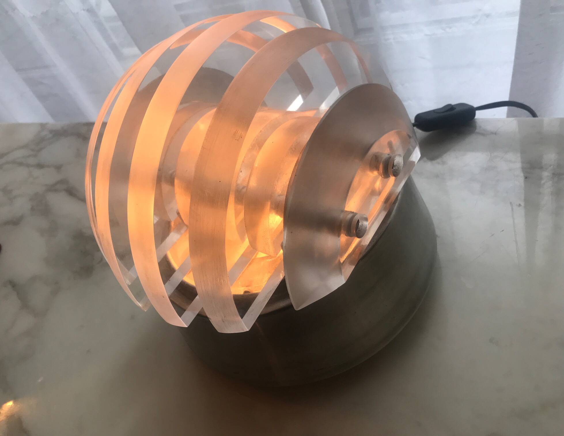 Lampe de Table • Lampe de Sol • Space Age • 1970