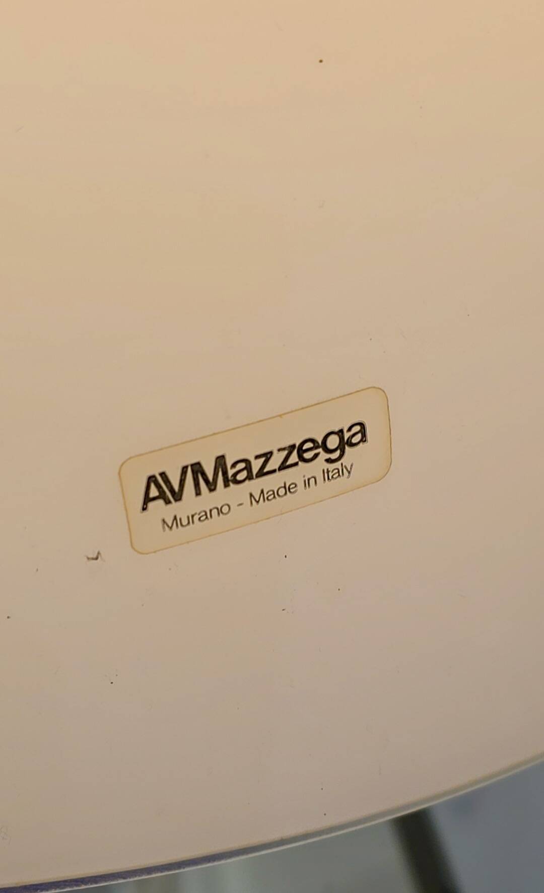 Murano, Italy Circa 1985–1995 Table lamp in blown glass, AV Mazzega