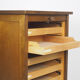 1950's wooden filing cabinet