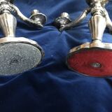 Pair of Saint Médard 5-light candlesticks
