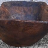 Olive wood salad bowl