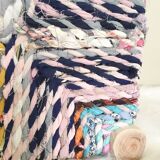 Recycled fabric stool