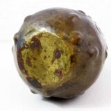 Art deco copper vase