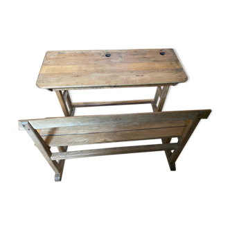 Bureau ecolier double