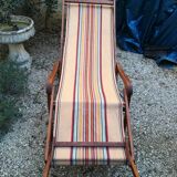 Foldable deck chair from the 1940s
