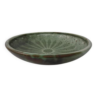 German studio ceramic bowl by Monika Maetzel, 1960s