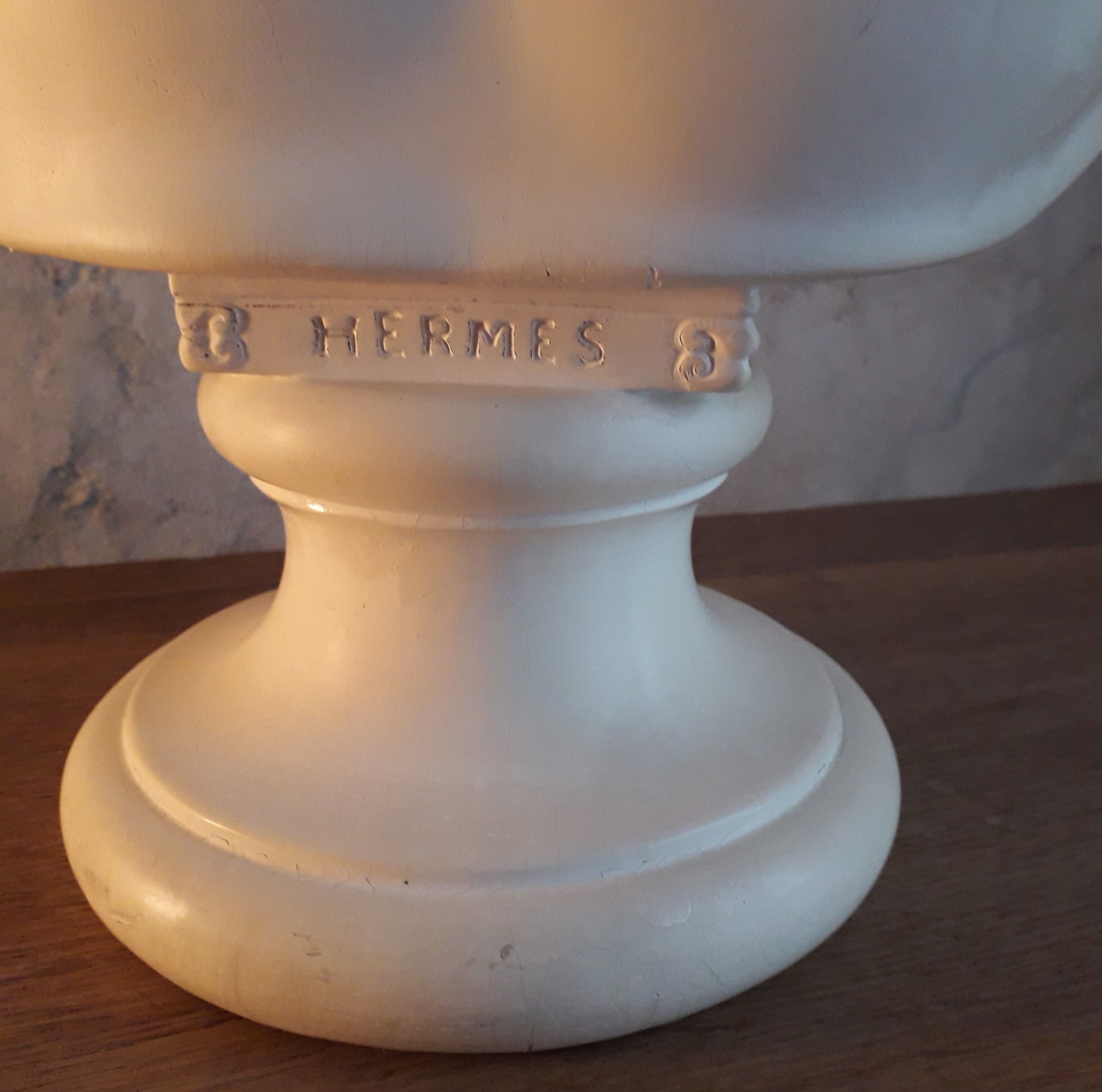 Hermes plaster bust