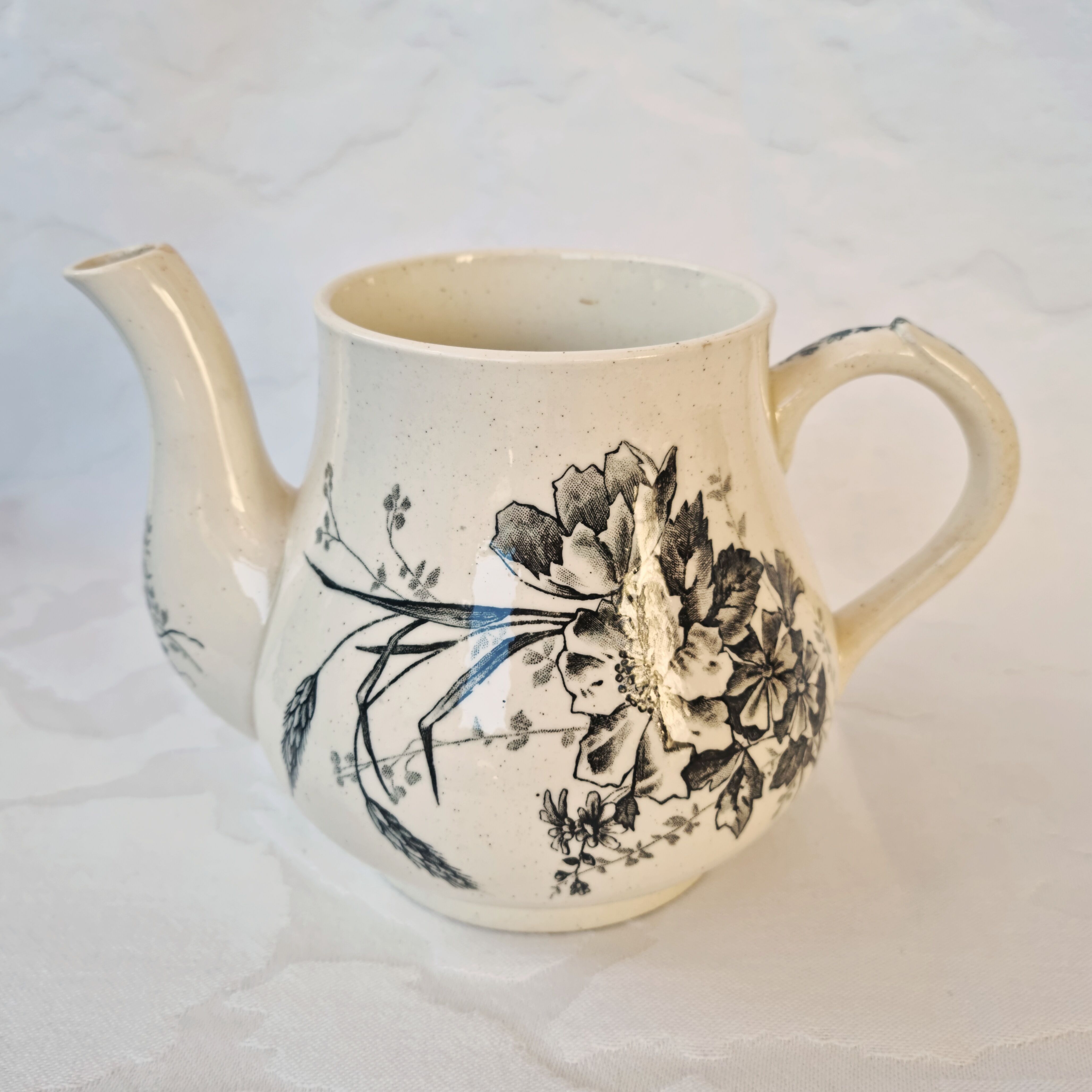 Teapot earth of iron Emile Bourgeois