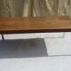 Ensemble de mobilier de bureau palissandre